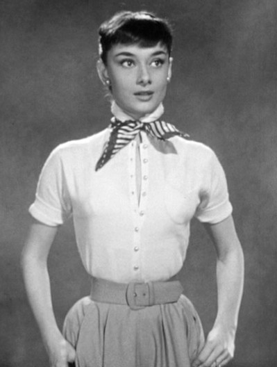 Women can look like Audrey Hepburn by flipping out their hair 